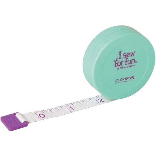 Clover I Sew For Fun Spring Tape Measure