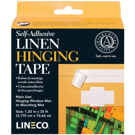 Lineco Self-Adhesive Linen Hinging Tape