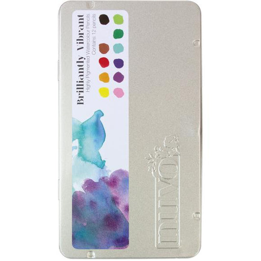 Nuvo Watercolor Pencils 12/Pkg
