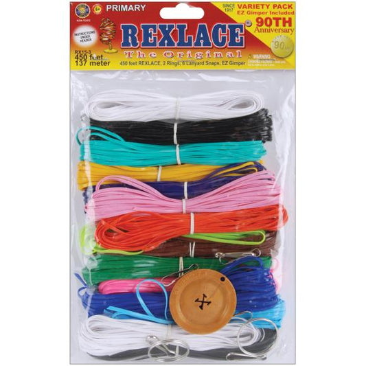 Rexlace Plastic Lacing Variety Pack
