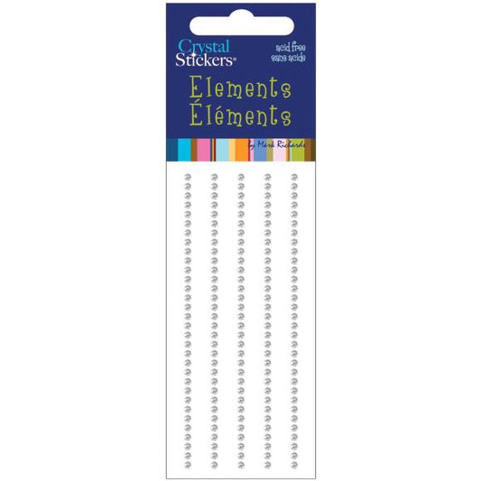Mark Richards Crystal Stickers Elements 2mm Round 160/Pkg