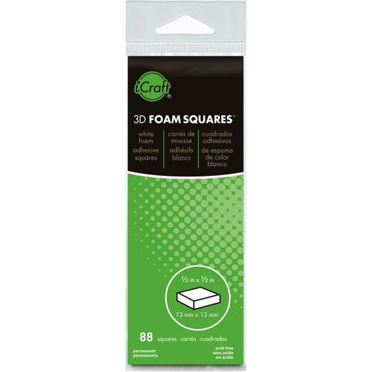 iCraft 3D Foam Squares 88/Pkg