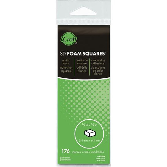 iCraft 3D Foam Squares 176/Pkg