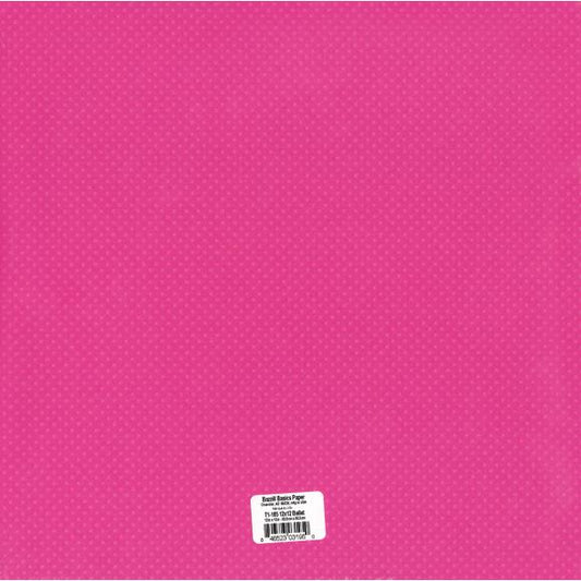 Bazzill Dotted Swiss Cardstock 12"X12"