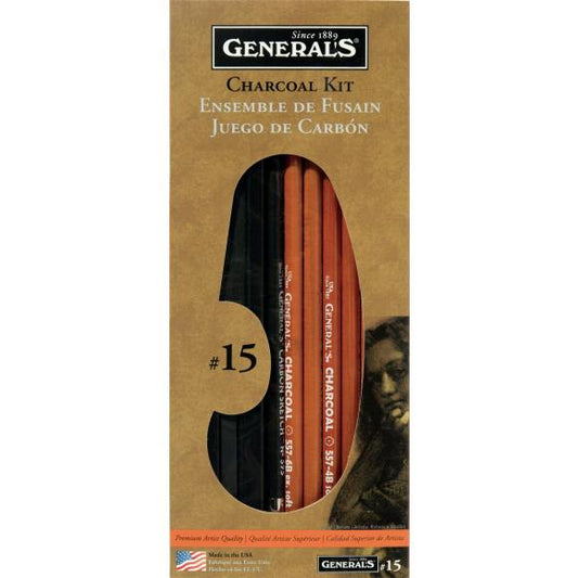 General Pencil Charcoal Kit