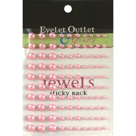 Eyelet Outlet Adhesive Pearls Multi-Size 100/Pkg