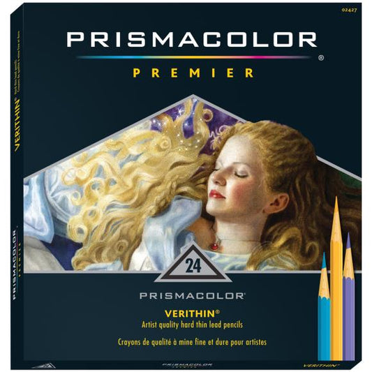 Prismacolor Premier Verithin Colored Pencils 24/Pkg