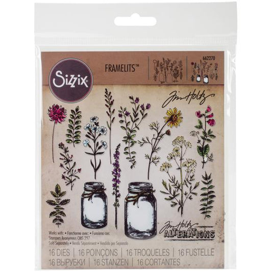 Sizzix Framelits Dies By Tim Holtz 23/Pkg