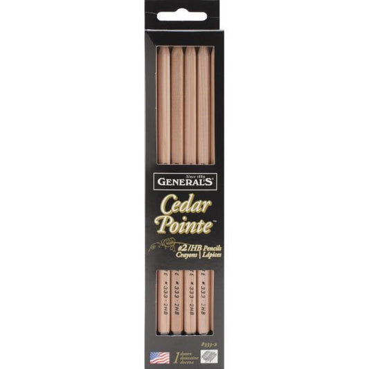 General Pencil Cedar Pointe Graphite Soft #2 Pencils 12/Pkg