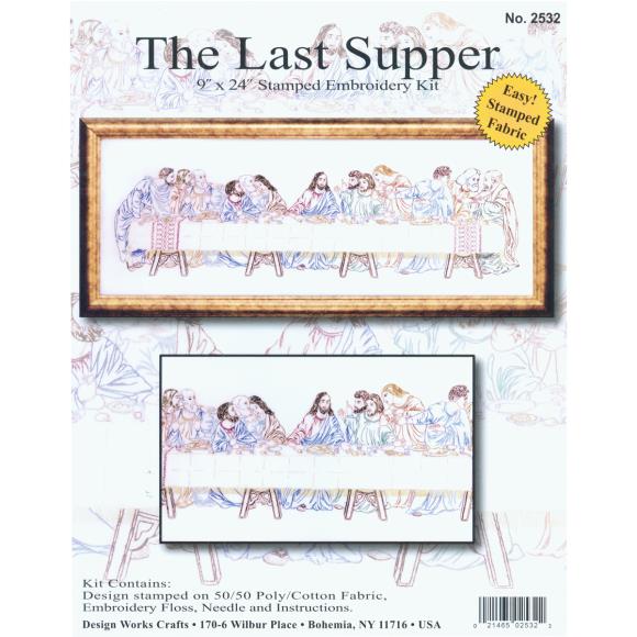Design Works Stamped Embroidery Kit 9"X24"