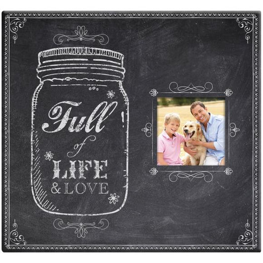 MBI Full Of Life Mason Jar Post Bound Album 12"X12"