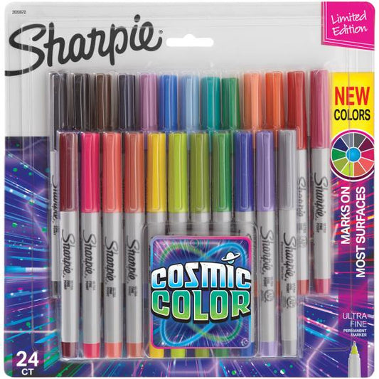 Sharpie Cosmic Color Ultra Fine Point Markers 24/Pkg