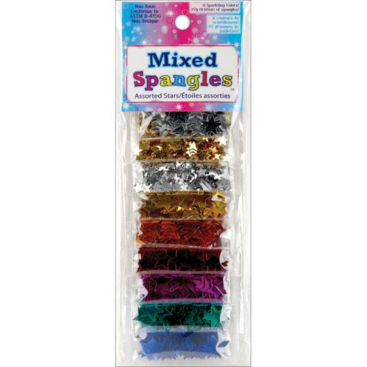 Sulyn Mixed Spangles 3g 9/Pkg