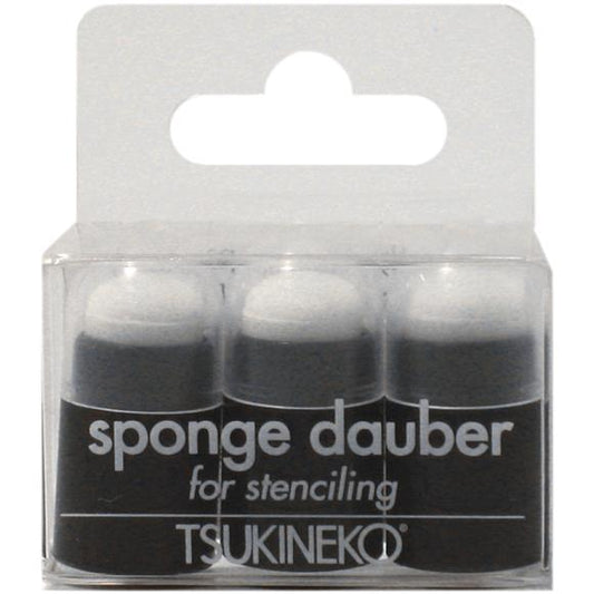 Sponge Daubers W/Caps 3/Pkg