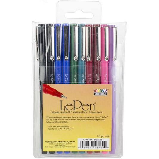 Uchida Le Pen .03mm Point 10/Pkg