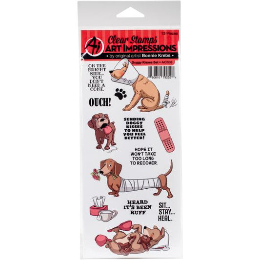 Art Impressions Funny Farm Clear Stamps
