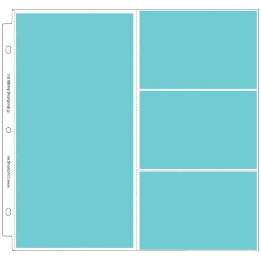 Doodlebug Page Protectors 12"X12" 25/Pkg