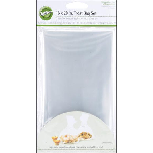 Wilton Treat Bags 10"X16" 4/Pkg