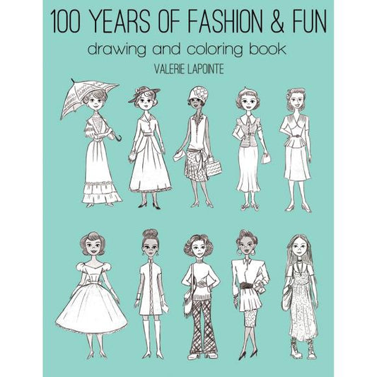 General's 100 Years Of Fashion & Fun Drawing & Coloring Book