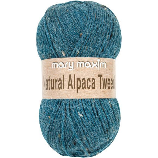 Mary Maxim Natural Alpaca Tweed Yarn