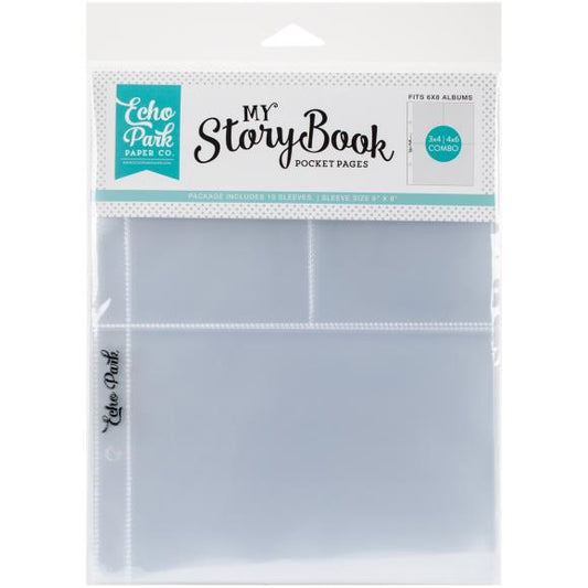 My Story Book Album Pocket Pages 6"X8" 10/Pkg