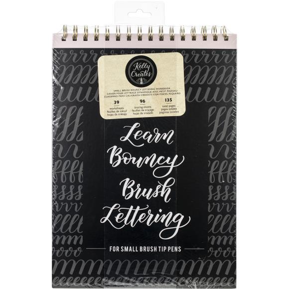 Kelly Creates Small Brush Workbook 8.5"X12.3" 135/Pkg