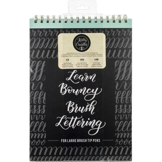 Kelly Creates Large Brush Workbook 8.5"X12.3" 148/Pkg