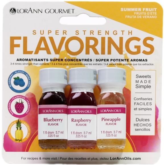 LorAnn Candy & Baking Flavoring .125oz 3/Pkg