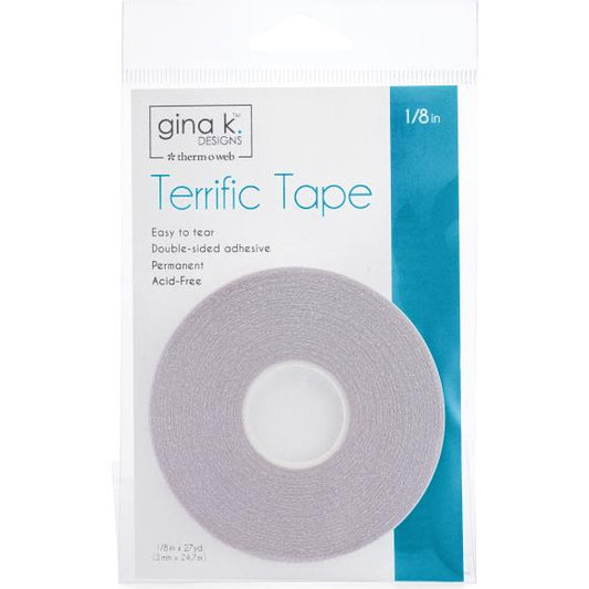 Gina K Designs Terrific Tape 1/8"X27yds