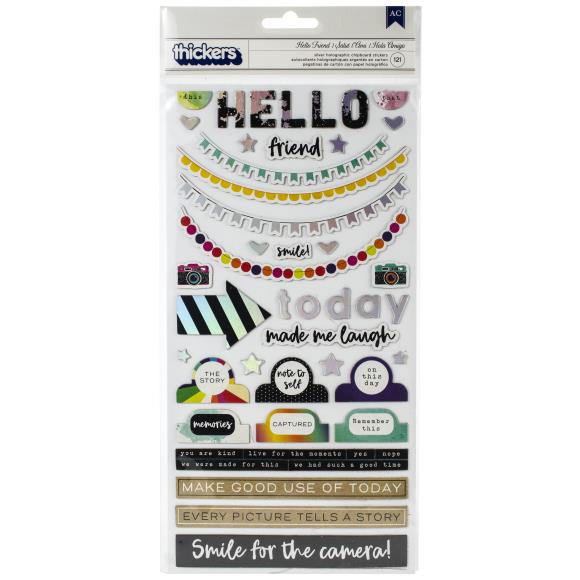 Vicki Boutin Color Kaleidoscope Thickers 5.5"X11" 121/Pkg