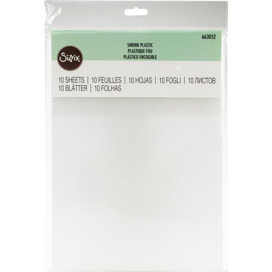 Sizzix Shrink Plastic 8.25"X11.75"