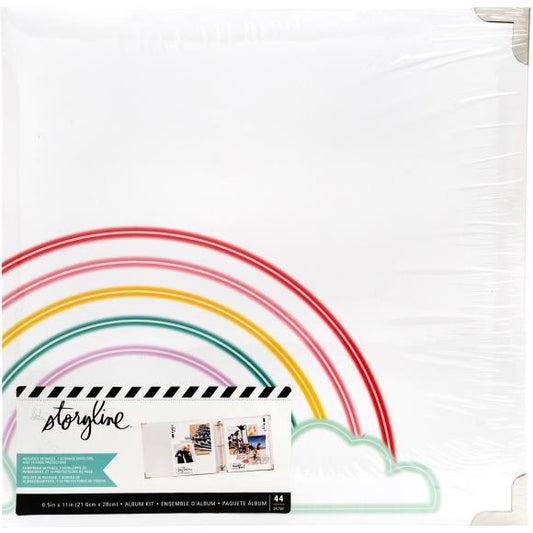 Heidi Swapp Storyline 3 D-Ring Album 8.5"X11"