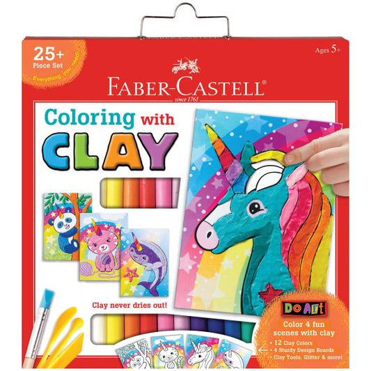 Faber-Castell Do Art Coloring With Clay Kit
