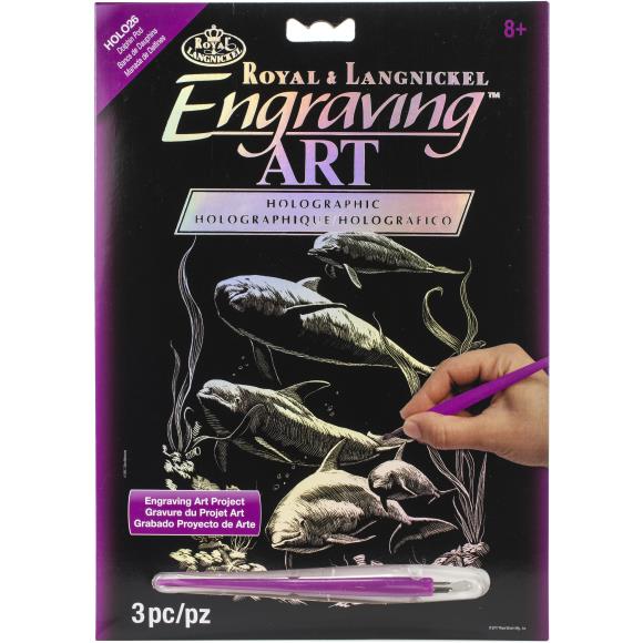 Royal & Langnickel® Holographic Foil Engraving Kit 8"X10"