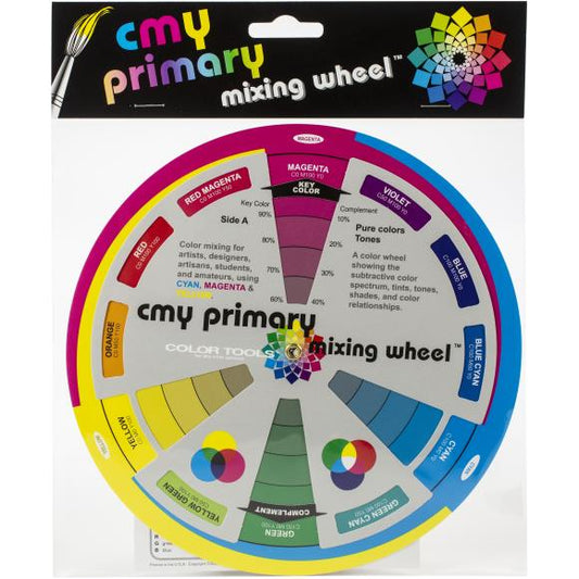 The Color Wheel Company CMY Primary Mixing Wheel