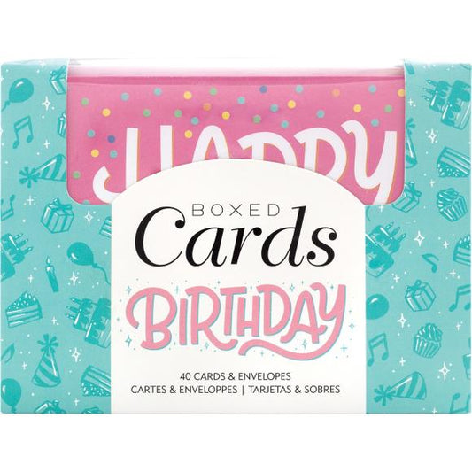 American Craft Cards W/Envelopes 4.25"X5.5" 40/Box