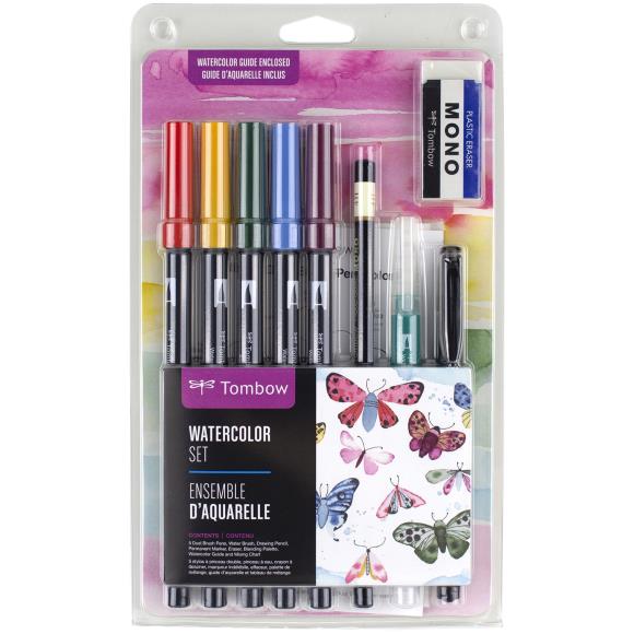 Tombow Dual Brush Pen Watercolor Set
