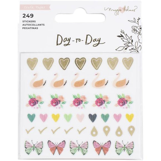 Maggie Holmes Day-To-Day Planner Mini Sticker Book 249/Pkg