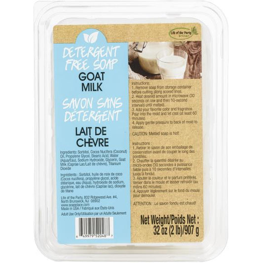 Life Of The Party Detergent Free Goat Milk