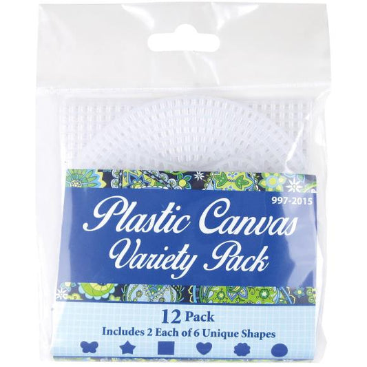 Janlynn Plastic Canvas Shapes 7 Count 12/Pkg