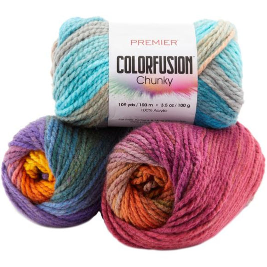 Premier Colorfusion Chunky Yarn