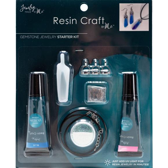 Jewelry Made By Me Resin Craft DIY Gemstone Starter Kit