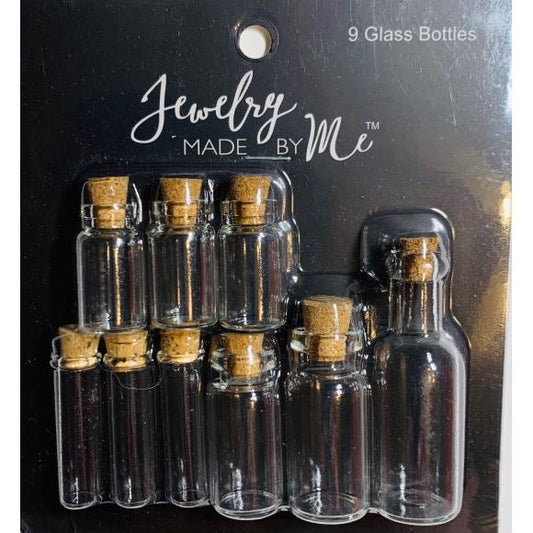 Jewelry Made By Me Glass Bottle Multipack 9/Pkg