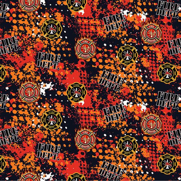Sykel Cotton Geometric Print 44"X15yd D/R