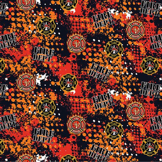 Sykel Cotton Geometric Print 44"X15yd D/R