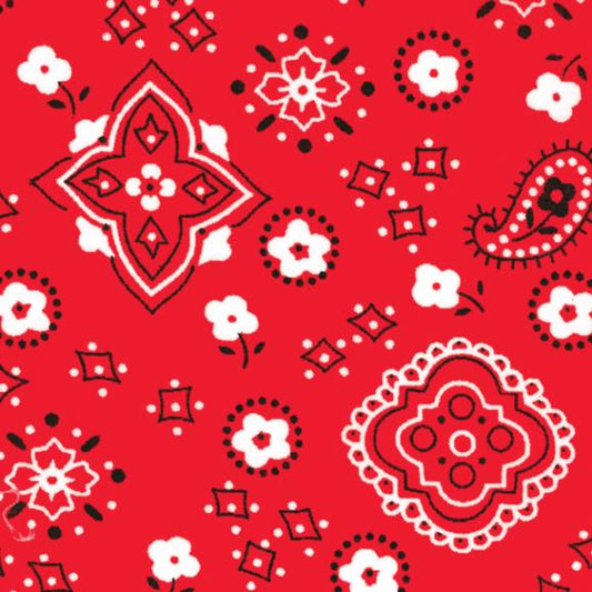 Richlin Poly/Cotton Bandanna Print 60"X15yd D/R