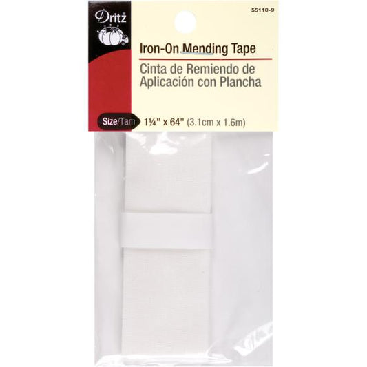 Dritz Iron-On Mending Tape 1-1/4"X64" 1/Pkg