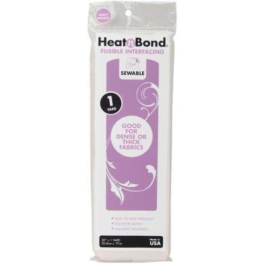 HeatnBond Heavyweight Iron-On Fusible Interfacing