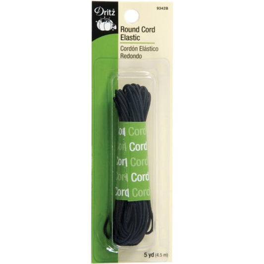 Dritz Round Cord Elastic 5yd