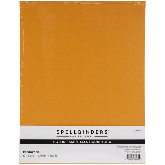 Spellbinders Color Essentials Cardstock 8.5"X11" 10/Pkg